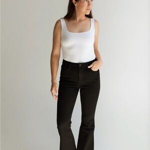 Carly Jean Los Angeles Austin - Black Flare Jeans